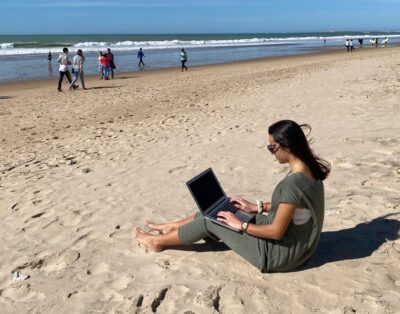 Work with a laptop from wherever you want